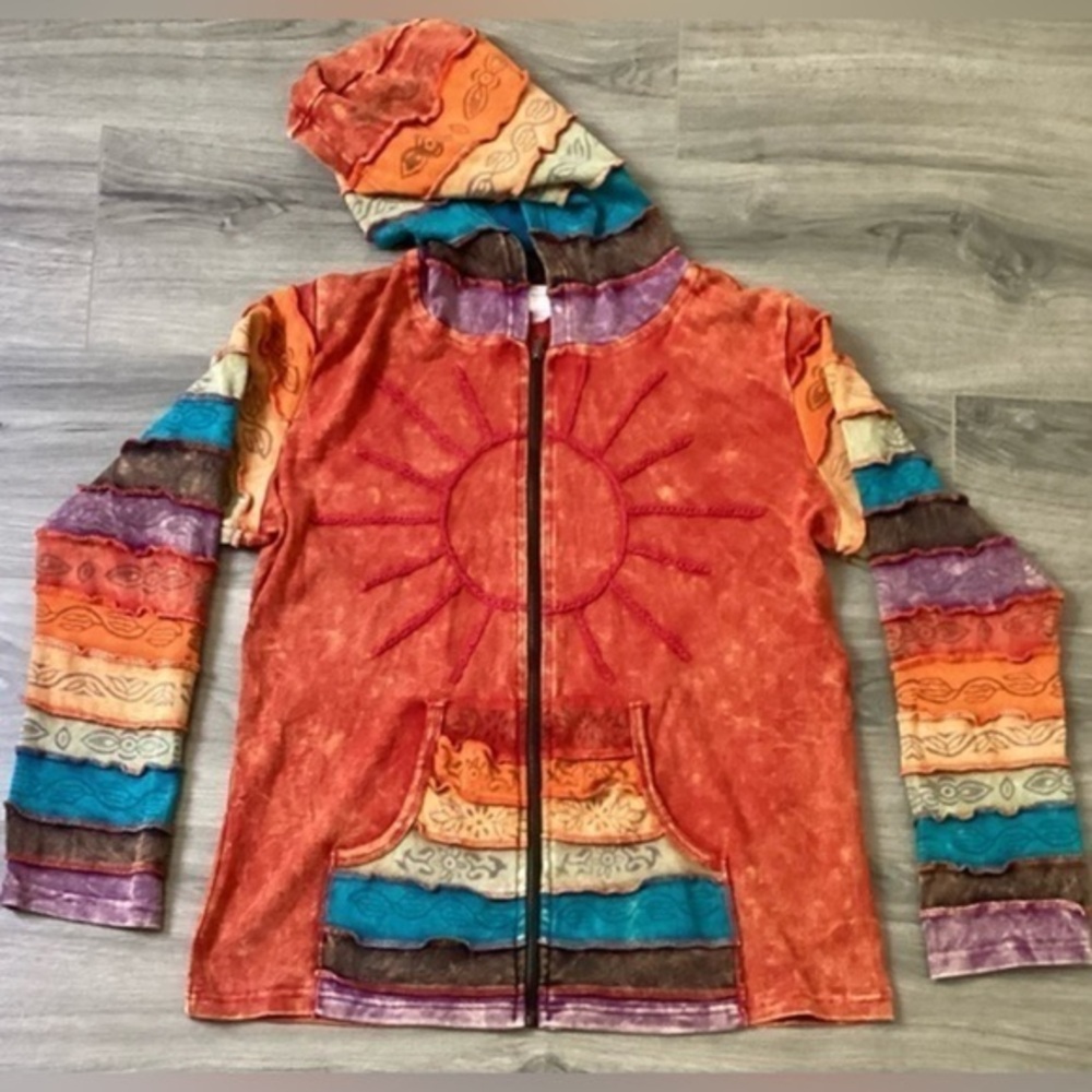 Greater Good Network Multicolor Hoodie